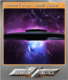 Series 1 - Card 7 of 10 - Neutral Forces - Small Saucer
