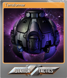 Series 1 - Card 8 of 10 - Terraformer