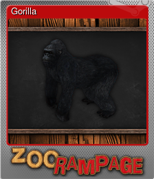 Series 1 - Card 7 of 7 - Gorilla
