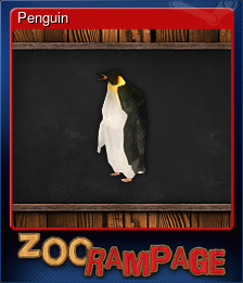 Series 1 - Card 3 of 7 - Penguin