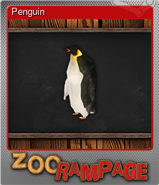 Series 1 - Card 3 of 7 - Penguin