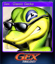 Series 1 - Card 10 of 15 - Gex - Classic Gecko