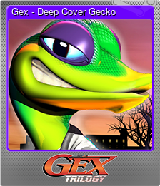 Series 1 - Card 12 of 15 - Gex - Deep Cover Gecko