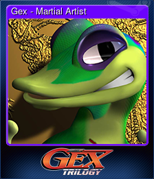 Series 1 - Card 3 of 15 - Gex - Martial Artist