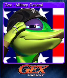 Series 1 - Card 6 of 15 - Gex - Military General
