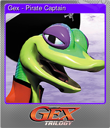 Series 1 - Card 4 of 15 - Gex - Pirate Captain