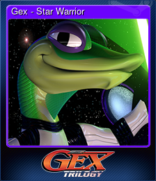 Series 1 - Card 7 of 15 - Gex - Star Warrior