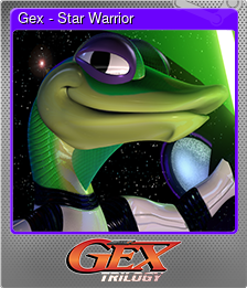 Series 1 - Card 7 of 15 - Gex - Star Warrior