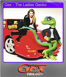 Series 1 - Card 11 of 15 - Gex - The Ladies Gecko