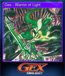 Series 1 - Card 1 of 15 - Gex - Warrior of Light
