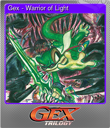 Series 1 - Card 1 of 15 - Gex - Warrior of Light