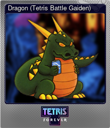 Series 1 - Card 4 of 9 - Dragon (Tetris Battle Gaiden)