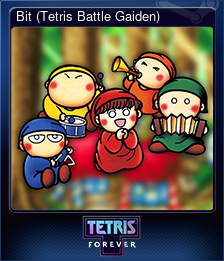 Series 1 - Card 8 of 9 - Bit (Tetris Battle Gaiden)