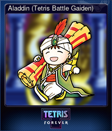 Series 1 - Card 6 of 9 - Aladdin (Tetris Battle Gaiden)