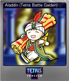 Series 1 - Card 6 of 9 - Aladdin (Tetris Battle Gaiden)