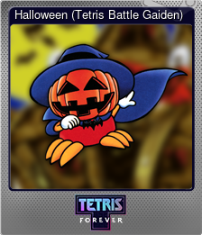 Series 1 - Card 1 of 9 - Halloween (Tetris Battle Gaiden)