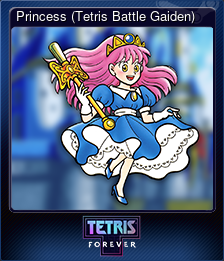 Series 1 - Card 7 of 9 - Princess (Tetris Battle Gaiden)