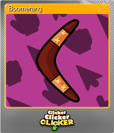 Series 1 - Card 3 of 7 - Boomerang