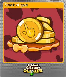 Series 1 - Card 1 of 7 - Stack of gold
