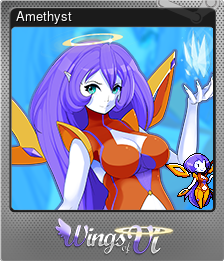 Series 1 - Card 1 of 5 - Amethyst