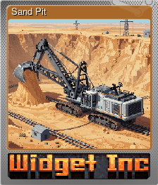 Series 1 - Card 4 of 8 - Sand Pit