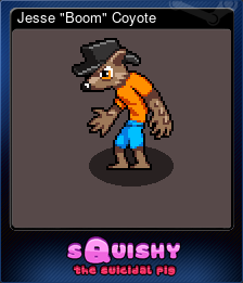 Series 1 - Card 3 of 5 - Jesse "Boom" Coyote