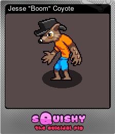 Series 1 - Card 3 of 5 - Jesse "Boom" Coyote