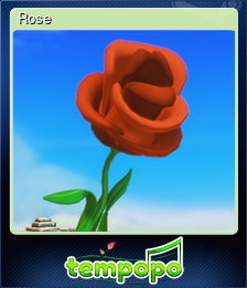 Series 1 - Card 4 of 8 - Rose