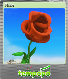 Series 1 - Card 4 of 8 - Rose