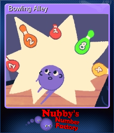 Series 1 - Card 2 of 9 - Bowling Alley