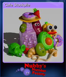 Series 1 - Card 7 of 9 - Cafe Stockpile