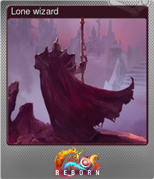 Series 1 - Card 9 of 15 - Lone wizard