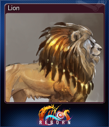 Series 1 - Card 10 of 15 - Lion