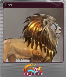 Series 1 - Card 10 of 15 - Lion