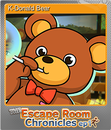 Series 1 - Card 5 of 5 - K-Donald Bear