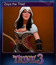 Series 1 - Card 3 of 5 - Zoya the Thief