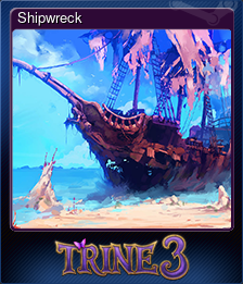 Series 1 - Card 5 of 5 - Shipwreck