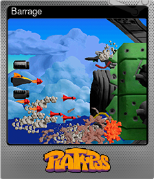 Series 1 - Card 4 of 5 - Barrage