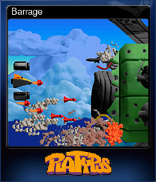Series 1 - Card 4 of 5 - Barrage