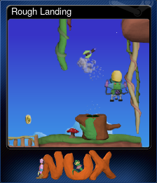 Series 1 - Card 1 of 5 - Rough Landing