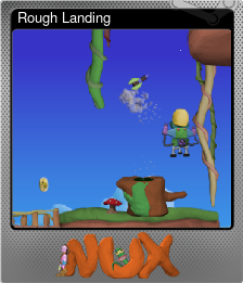 Series 1 - Card 1 of 5 - Rough Landing