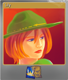 Series 1 - Card 3 of 8 - Lily