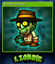 Zombie hipster