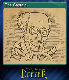 Series 1 - Card 1 of 5 - The Captain