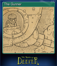 Series 1 - Card 3 of 5 - The Gunner