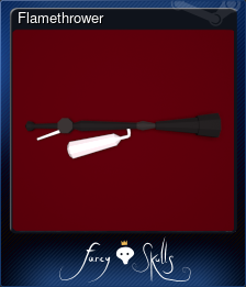 Series 1 - Card 1 of 7 - Flamethrower