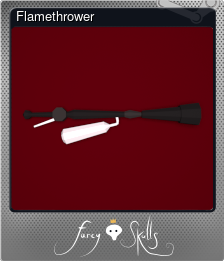 Series 1 - Card 1 of 7 - Flamethrower