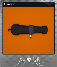 Series 1 - Card 2 of 7 - Cannon