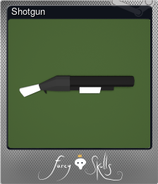 Series 1 - Card 5 of 7 - Shotgun