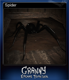 Series 1 - Card 2 of 5 - Spider